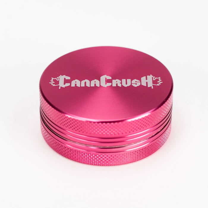 CanaCrush | 2" 2 Piece Grinder Regular Grinder Maq Distributors Pink