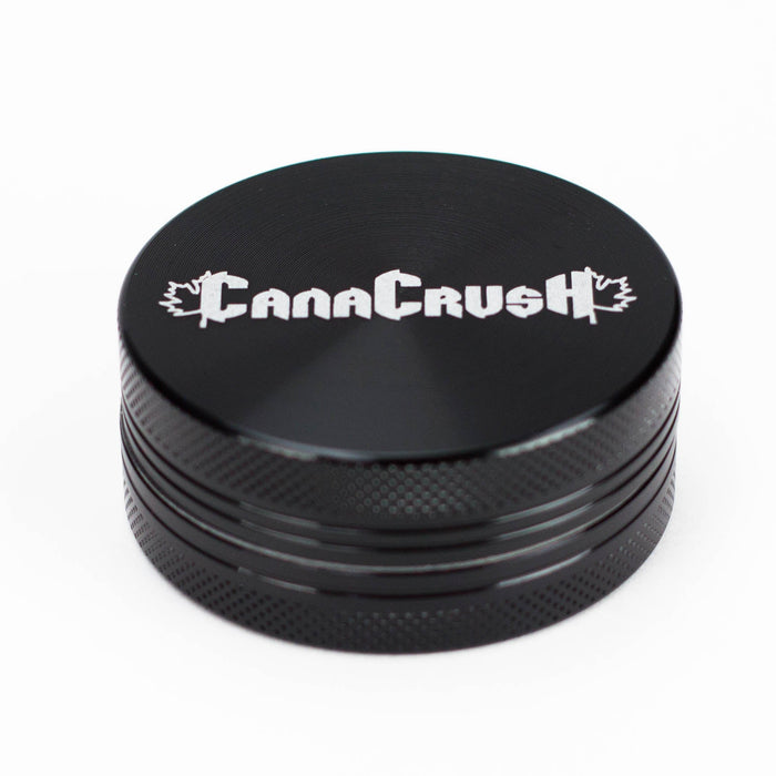 CanaCrush | 2" 2 Piece Grinder Regular Grinder Maq Distributors Black