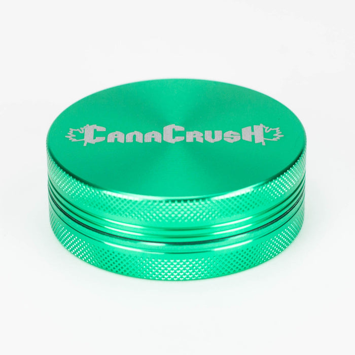 CanaCrush | 2.5" 2 Piece Grinder Regular Grinder Maq Distributors Green