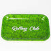 Rolling Club | Metal Rolling Tray - Medium Tray Maq Distributors Grass