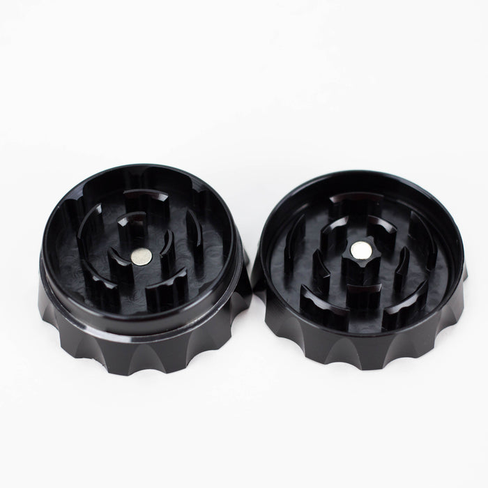 CanaCrush | Grooved 2" 2-Piece Grinder Regular Grinder Maq Distributors
