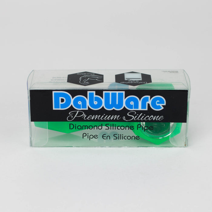 Dabware | Silicone Pipe Platinum Diamond (Green) Silicone Pipe Maq Distributors