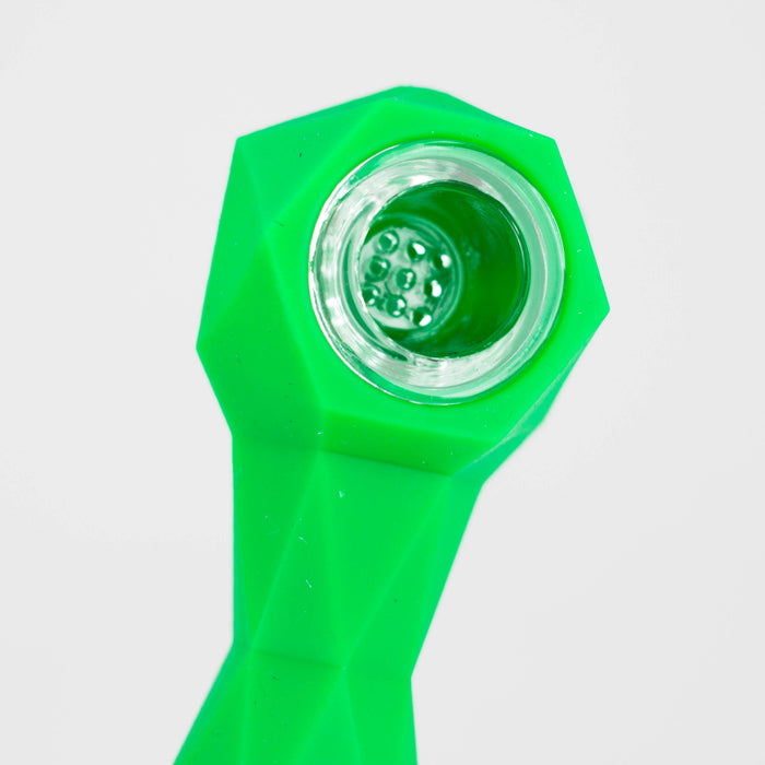 Dabware | Silicone Pipe Platinum Diamond (Green) Silicone Pipe Maq Distributors