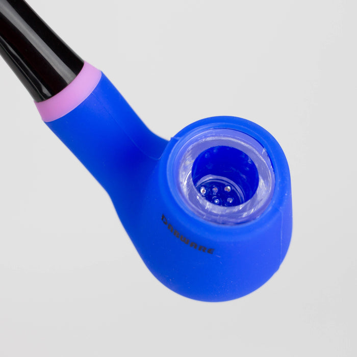 Dabware | Silicone Pipe Platinum Sherlock Silicone Pipe Maq Distributors