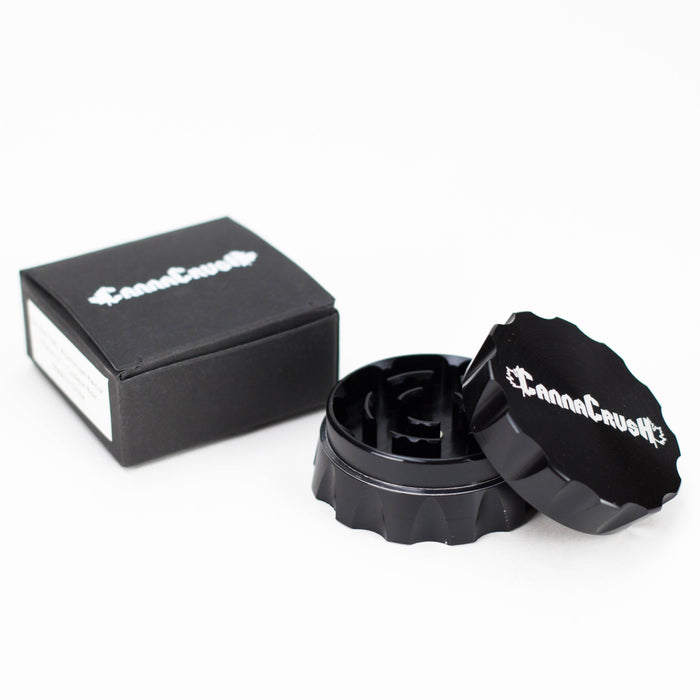 CanaCrush | Grooved 2" 2-Piece Grinder Regular Grinder Maq Distributors