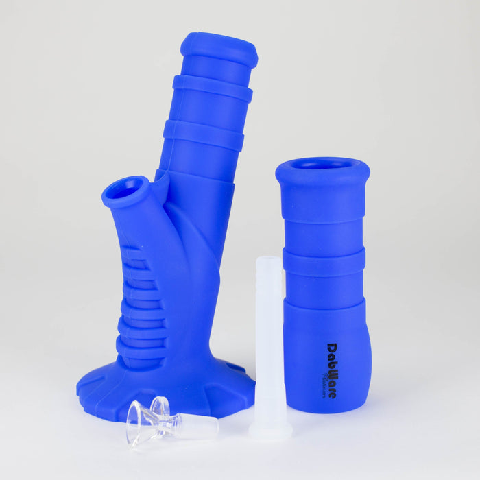 Dabware | Silicone Bong Platinum 14" Straight Shooter Resin · Silicone · Plastic Bong Maq Distributors