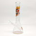 12" 44mm Tube 4mm Cartoon Design Beaker Bong Glass Bong Super Supplys Inc