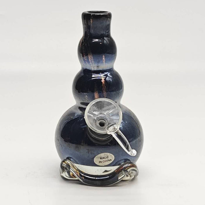 5 " Soft Glass Bongs Assorted Colors Glass Bong Super Supplys Inc Black
