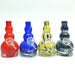 5 " Soft Glass Bongs Assorted Colors Glass Bong Super Supplys Inc