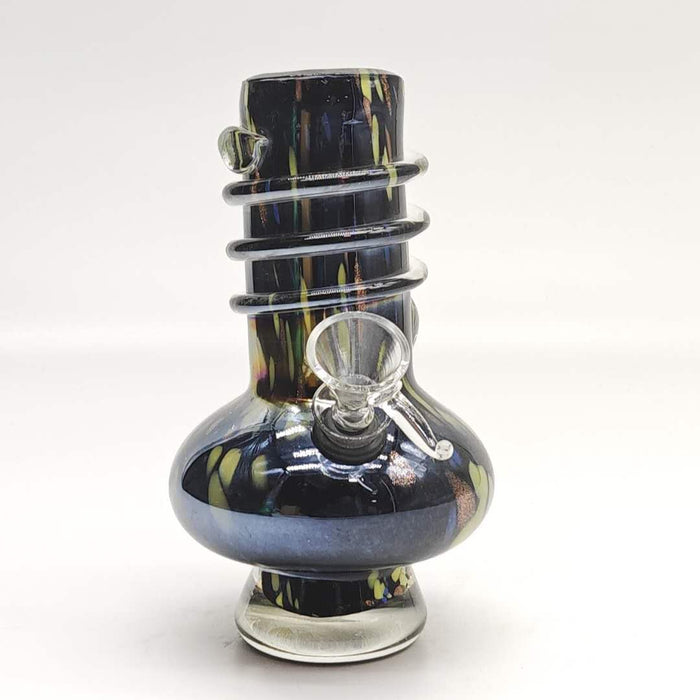 2 Parts 6 " Soft Glass 9 Colors Glass Bong Super Supplys Inc Cosmic