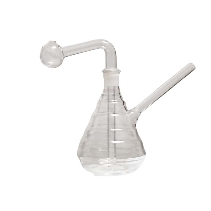 6-3/4" Oil Burner Water Pipe-Assorted Design Glass Rig Super Supplys Inc