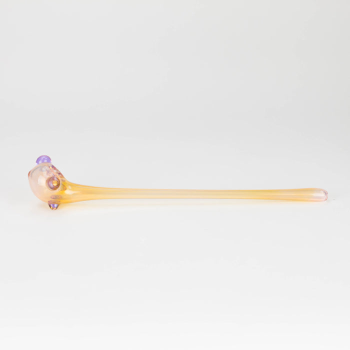 Shine Glassworks | Foot Long and Coloured Hash Pipe - Made in Canada Glass Pipe Smoking Cat Distribution