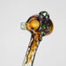 Shine Glassworks | Deluxe Frit Pipe with Large Opal - Made in Canada Glass Pipe Smoking Cat Distribution