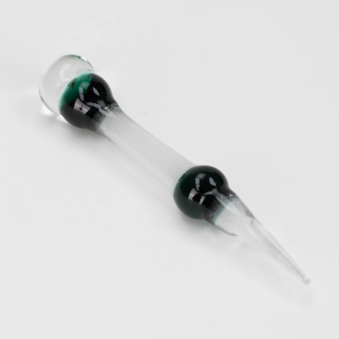 Shine glassworks | Glow in the dark Dabber with Small opal-Made In Canada Cap · Dabber · Insert · Clip · Nail Smoking Cat Distribution Black