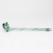 Shine Glassworks | Footlong Dichro Vackstack Hash Pipe - Made in Canada Glass Pipe Smoking Cat Distribution