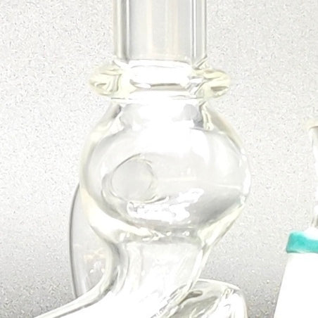 8" Recycler Water Bong-Assorted Color Glass Bong Super Supplys Inc