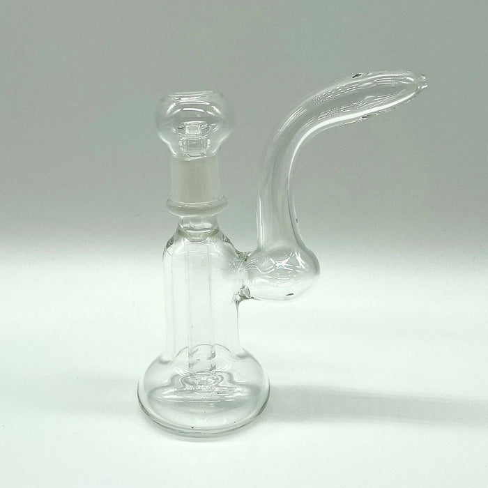 Oil Bubbler Clear Water Pipe 4inch [PIP619] Glass Rig NIBO Distribution