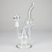 Pure Glass | 8" Infinity Recycler 2 - Flower and Dab Glass Rig PINNACLE DISTRIBUTORS INC.