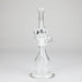 Pure Glass | 8" Infinity Recycler 2 - Flower and Dab Glass Rig PINNACLE DISTRIBUTORS INC.