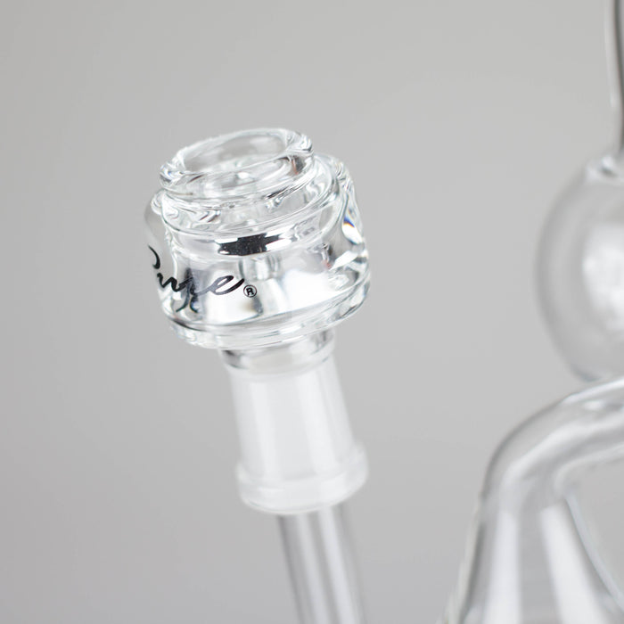 Pure Glass | 8" Infinity Recycler 2 - Flower and Dab Glass Rig PINNACLE DISTRIBUTORS INC.
