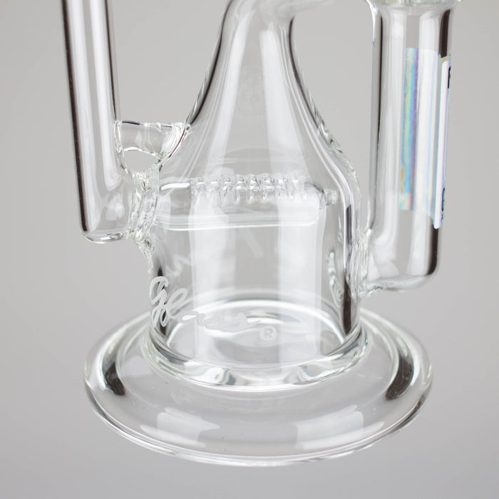 Pure Glass | 8" Infinity Recycler 2 - Flower and Dab Glass Rig PINNACLE DISTRIBUTORS INC.