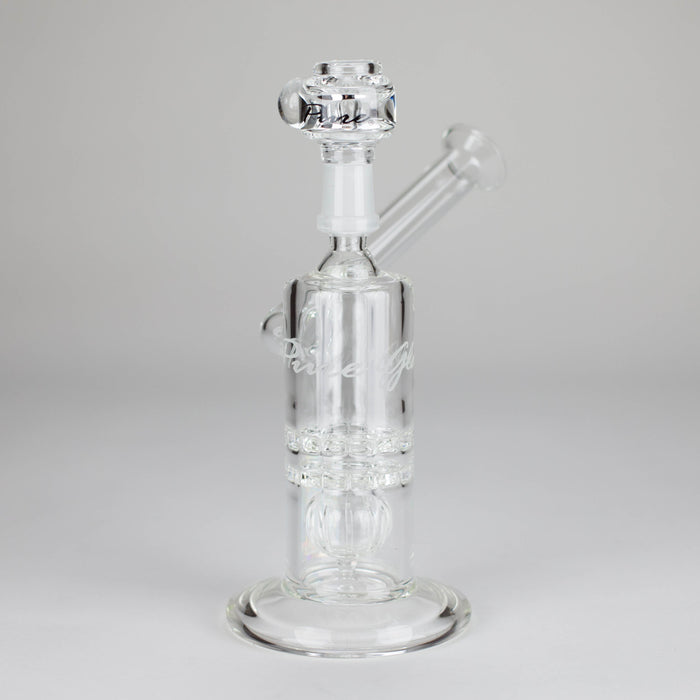 Pure Glass | 7" Mini Torus - Male 14mm Glass Rig PINNACLE DISTRIBUTORS INC.