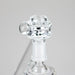 Pure Glass | 7" Mini Torus - Male 14mm Glass Rig PINNACLE DISTRIBUTORS INC.