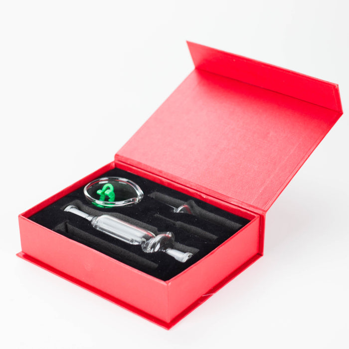 6" 10mm Nectar Collector Set + Dish Nectar Collector PINNACLE DISTRIBUTORS INC.