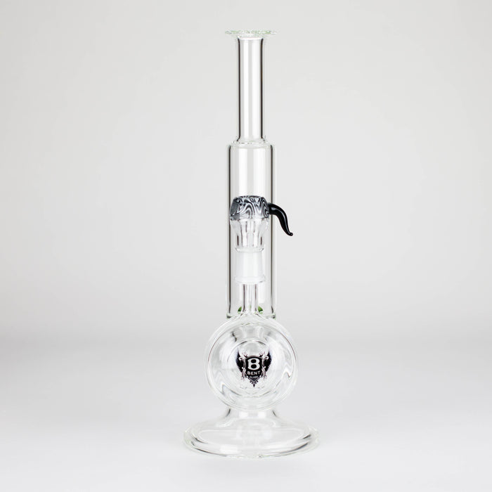 Bent Glass | B19 Orion - 12" Vertical Ring Dab Rig Glass Rig PINNACLE DISTRIBUTORS INC.