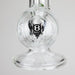 Bent Glass | B19 Orion - 12" Vertical Ring Dab Rig Glass Rig PINNACLE DISTRIBUTORS INC.