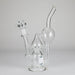 Pure Glass | 12" Infinity Recycler - Flower and Dab Glass Rig PINNACLE DISTRIBUTORS INC.