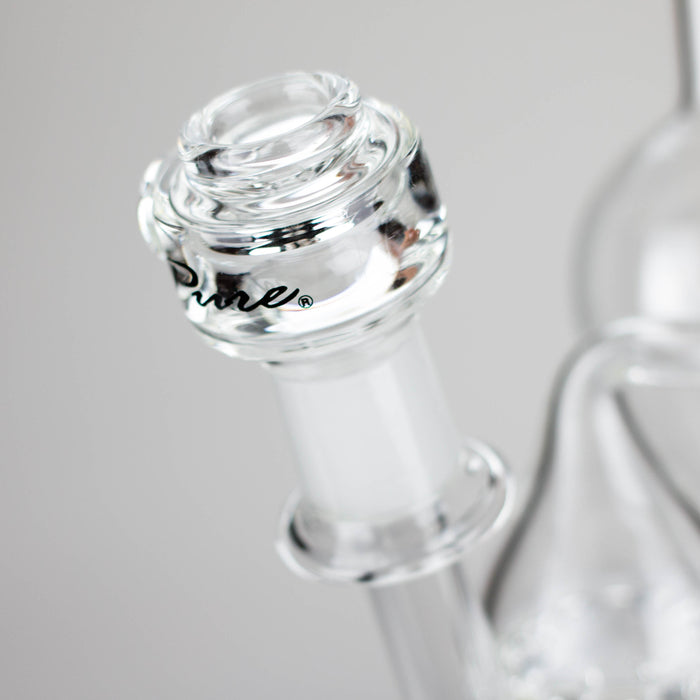 Pure Glass | 12" Infinity Recycler - Flower and Dab Glass Rig PINNACLE DISTRIBUTORS INC.
