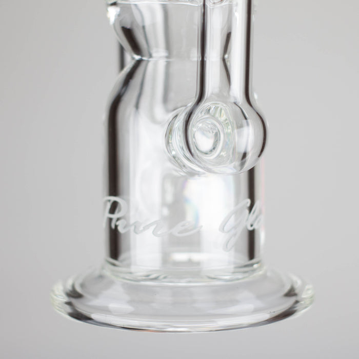 Pure Glass | 12" Infinity Recycler - Flower and Dab Glass Rig PINNACLE DISTRIBUTORS INC.