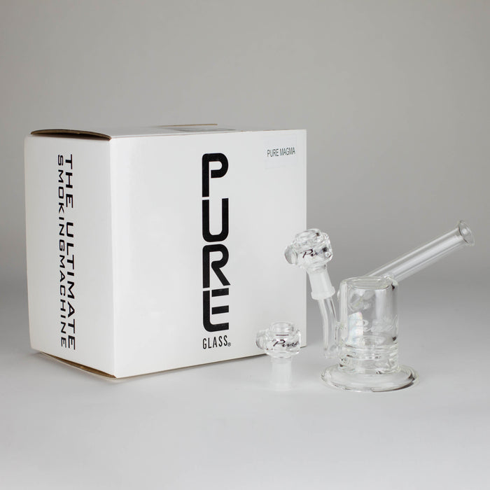 Pure Glass | 5" Magma Ring Perc - Flower and Dab Glass Rig PINNACLE DISTRIBUTORS INC.