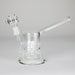 Pure Glass | 5" Magma Ring Perc - Flower and Dab Glass Rig PINNACLE DISTRIBUTORS INC.