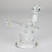 Pure Glass | 5" Magma Ring Perc - Flower and Dab Glass Rig PINNACLE DISTRIBUTORS INC.