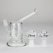 Pure Glass | 5" Magma Ring Perc - Flower and Dab Glass Rig PINNACLE DISTRIBUTORS INC.
