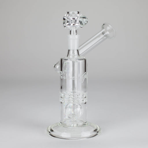 Pure Glass | 7" Mini Torus - Female 14mm Glass Bong PINNACLE DISTRIBUTORS INC.