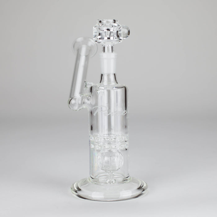 Pure Glass | 7" Mini Torus - Female 14mm Glass Bong PINNACLE DISTRIBUTORS INC.