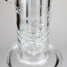 Pure Glass | 7" Mini Torus - Female 14mm Glass Bong PINNACLE DISTRIBUTORS INC.