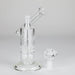 Pure Glass | 7" Mini Torus - Female 14mm Glass Bong PINNACLE DISTRIBUTORS INC.