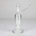 Pure Glass | 6.5" Solaris 10mm Bubbler Clear Glass Rig PINNACLE DISTRIBUTORS INC.