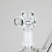Pure Glass | 6.5" Solaris 10mm Bubbler Clear Glass Rig PINNACLE DISTRIBUTORS INC.