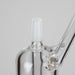 Pure Glass | 6.5" Solaris 10mm Bubbler Clear Glass Rig PINNACLE DISTRIBUTORS INC.