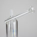 Pure Glass | 6.5" Solaris 10mm Bubbler Clear Glass Rig PINNACLE DISTRIBUTORS INC.