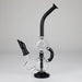 10" Dab Rig Recycler M14 - Black and Clear Glass Rig PINNACLE DISTRIBUTORS INC.
