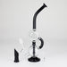 10" Dab Rig Recycler M14 - Black and Clear Glass Rig PINNACLE DISTRIBUTORS INC.