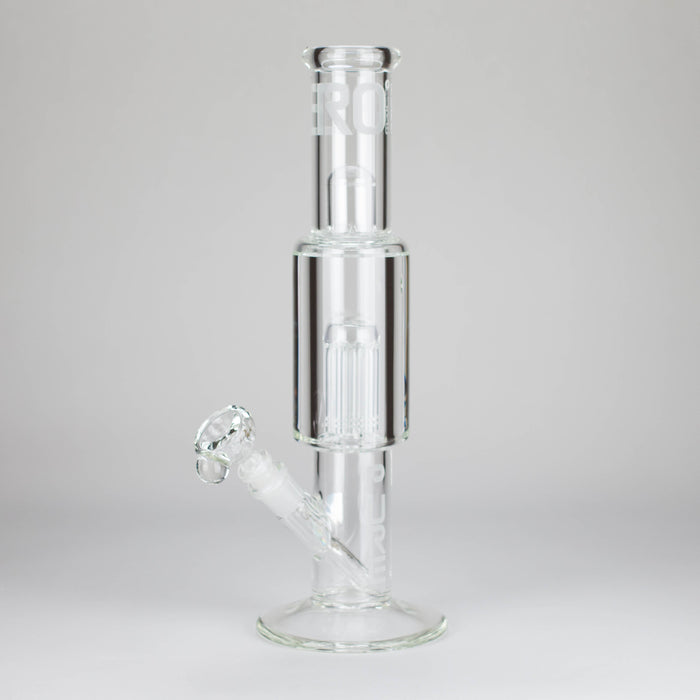 Pure Glass | 15" Zero-T Freezable 8-Tree Glass Bong PINNACLE DISTRIBUTORS INC.
