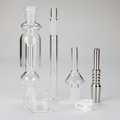 6" 14mm Nectar Collector Set + Dish Nectar Collector PINNACLE DISTRIBUTORS INC.