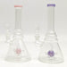 8" Shower Head Glass Bong-Assorted Color Glass Bong Super Supplys Inc